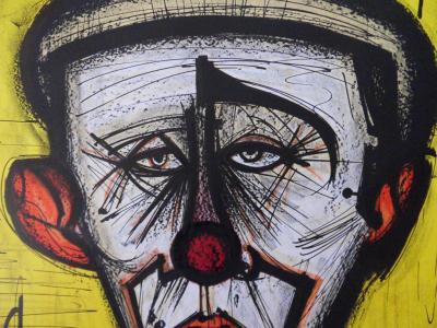 Bernard BUFFET : Mon Cirque, le clown - Lithographie originale signée 2
