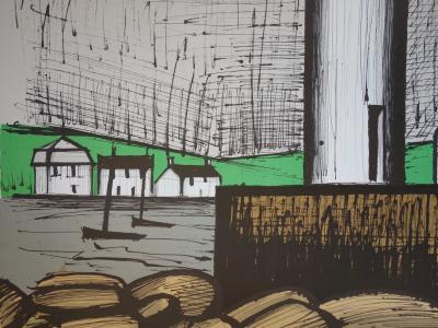 Bernard BUFFET : Bretagne, le Phare de Guilvinec - Lithographie originale 2