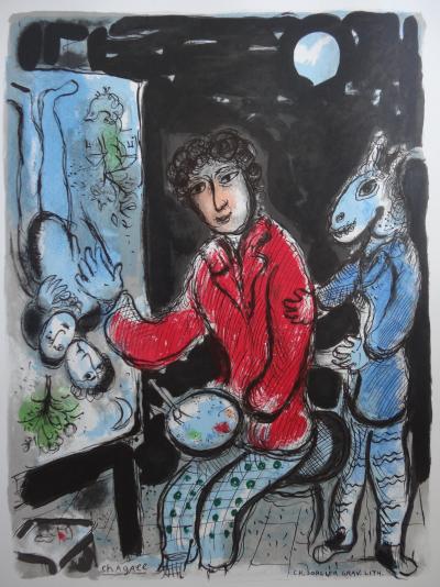 Marc CHAGALL - La Ruche et Montparnasse, 1978 - Affiche lithographique 2