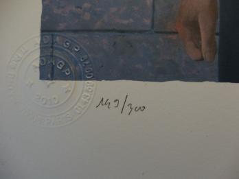 René MAGRITTE - Le Fils de l’Homme, Lithographie signée 2