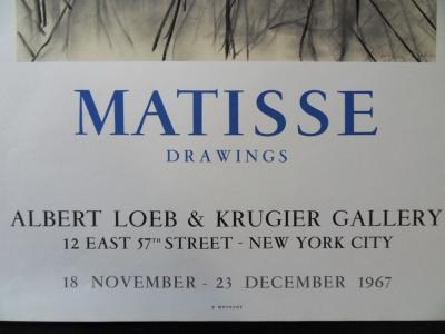 Henri MATISSE - Maternité, 1967 - Affiche lithographique 2