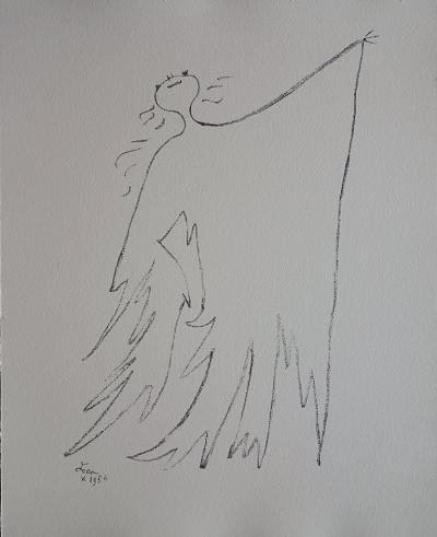 Jean COCTEAU : Danse, la ballerine - Lithographie signée 2