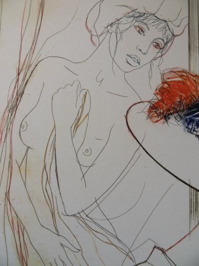 Jean-Baptiste VALADIE - L’envie, Gravure originale signée 2