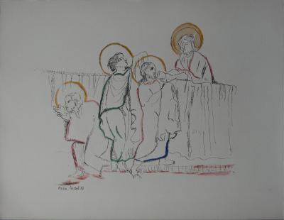 Max JACOB - La Cène, Lithographie signée 2