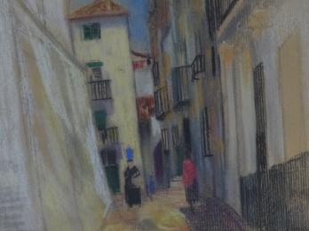 Emilio GRAU SALA - Cadaquès, 1966, Dessin / Pastel signé 2