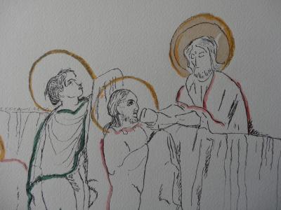 Max JACOB - La Cène, Lithographie signée 2