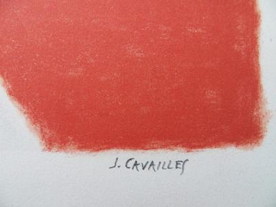 Jules CAVAILLES - Les Fruits, Lithographie originale signée 2