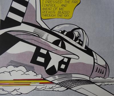 Roy LICHTENSTEIN - Whaam !, Sérigraphie 2