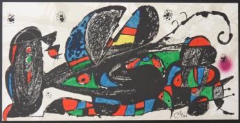 Joan MIRÓ - Escultor-Perse, Lithographie 2