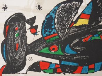 Joan MIRÓ - Escultor-Perse, Lithographie 2
