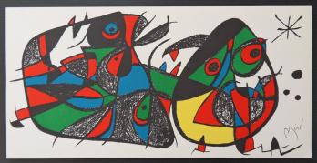Joan MIRÓ - Escultor-Italie, Lithographie 2