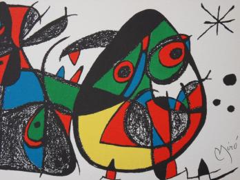 Joan MIRÓ - Escultor-Italie, Lithographie 2
