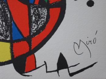 Joan MIRÓ - Escultor-Italie, Lithographie 2