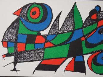 Joan MIRÓ - Escultor-Japon, Lithographie 2
