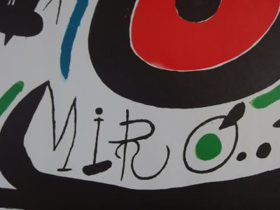 Joan Miro : Exposition au Japon, Lithographie originale signée - 1970 2