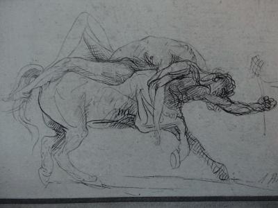 Auguste RODIN (d’après) Trois études mythologiques, 1897  Gravure sur papier Vélin 2