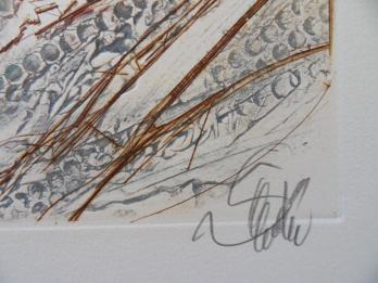 Jean-Baptiste VALADIÉ - L’avarice, gravure originale signée 2