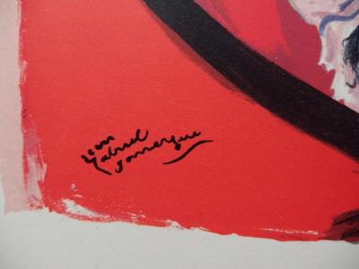 Jean-Gabriel DOMERGUE - On the way to Maxim's, Original signed lithograph 2