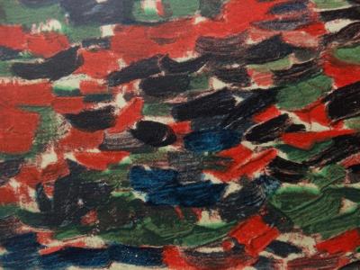 Maurice de VLAMINCK - La châtaigneraie à Chatou, 1906, Lithographie Mourlot 2