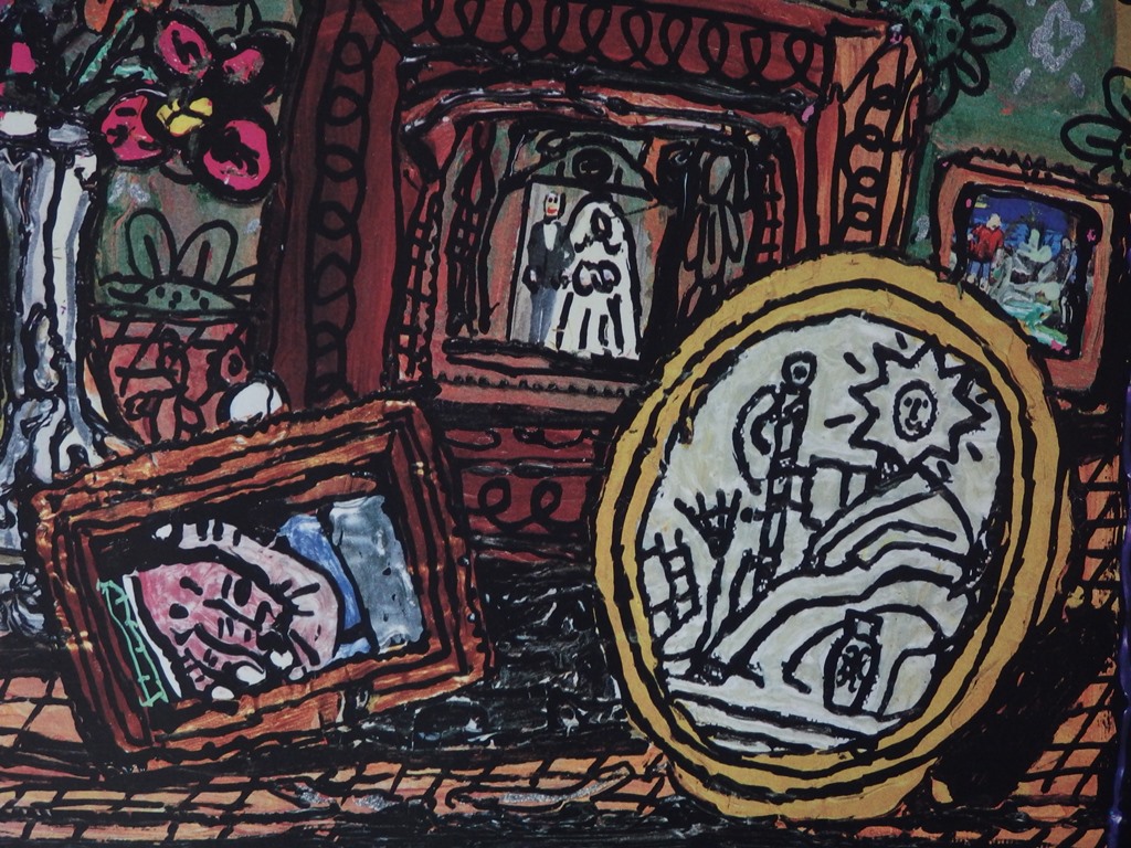 Robert COMBAS Table Aux Souvenirs Lithographie Sign e Et Dat e Art Robert COMBAS Table Aux Souvenirs Lithographie Sign e Et Dat e Art