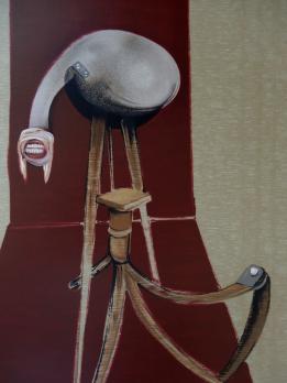 Francis BACON - Second Version, Triptych 1944 (une planche), Lithographie II 2