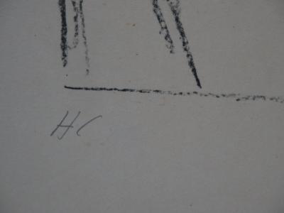 Alberto GIACOMETTI - L’atelier, Lithographie signée 2