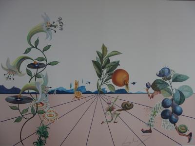 Salvador DALI - Flordali, 1981 - Lithographie signée 2