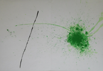 Joan MIRÓ - Vert, 1971, lithographie 2