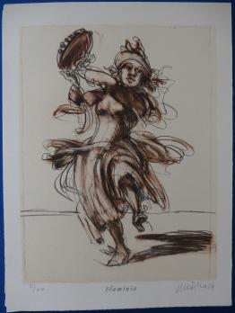 Claude WEISBUCH - La Comédie Italienne, Illustré de 12 lithographies signées 2