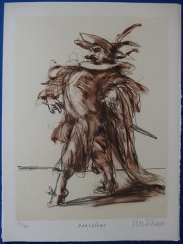 Claude WEISBUCH - La Comédie Italienne, Illustré de 12 lithographies signées 2