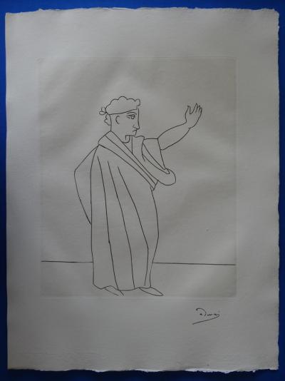 André DERAIN - Le salut, Gravure signée 2