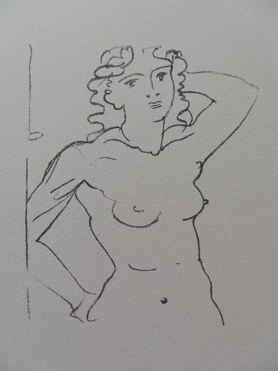André DERAIN : Buste de femme, Lithographie originale 2