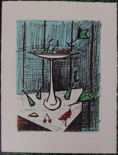 Bernard BUFFET - Nature morte au compotier, Estampe 2