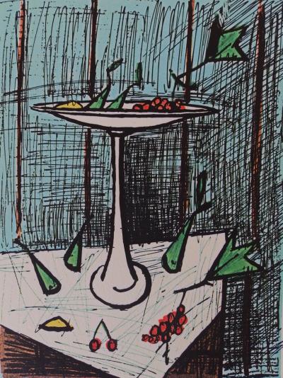 Bernard BUFFET - Nature morte au compotier, Estampe 2