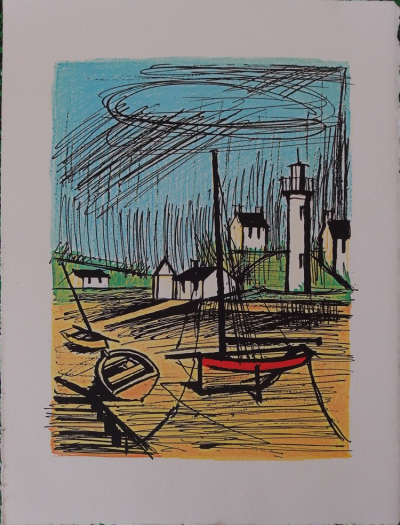Bernard BUFFET - Le phare - Photo-lithographie 2