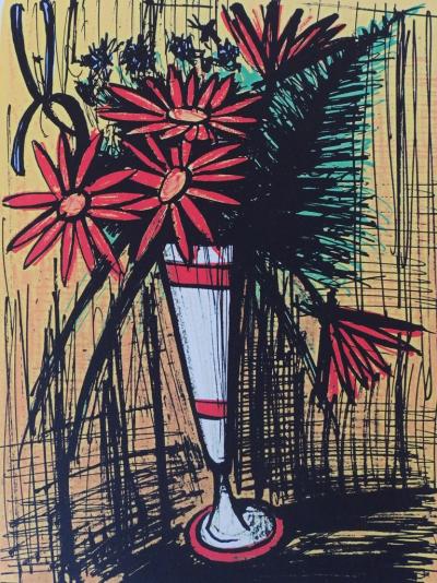 Bernard BUFFET - Bouquet in a mazagran - Print 2