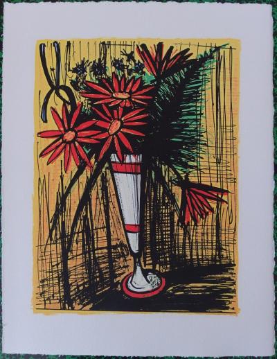 Bernard BUFFET - Bouquet in a mazagran - Print 2
