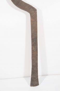 Ancienne arme de jet / monnaie / sceptre africain en fer du Cameroun / Nigeria 05 2