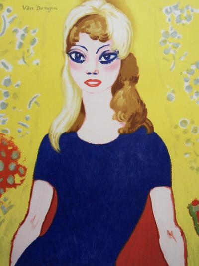 Kees VAN DONGEN  - Brigitte Bardot, 1964 - Affiche lithographique 2
