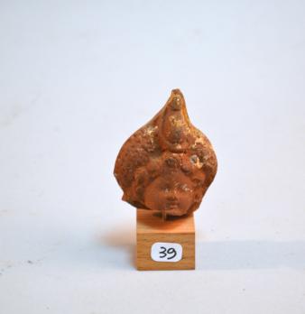 ALEXANDRIE, Époque romaine - Tête du Dieu Harpocrate Sérapis 2