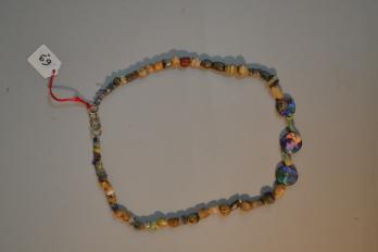 Époque ROMAINE - Collier, Pâte de verre irisé 2