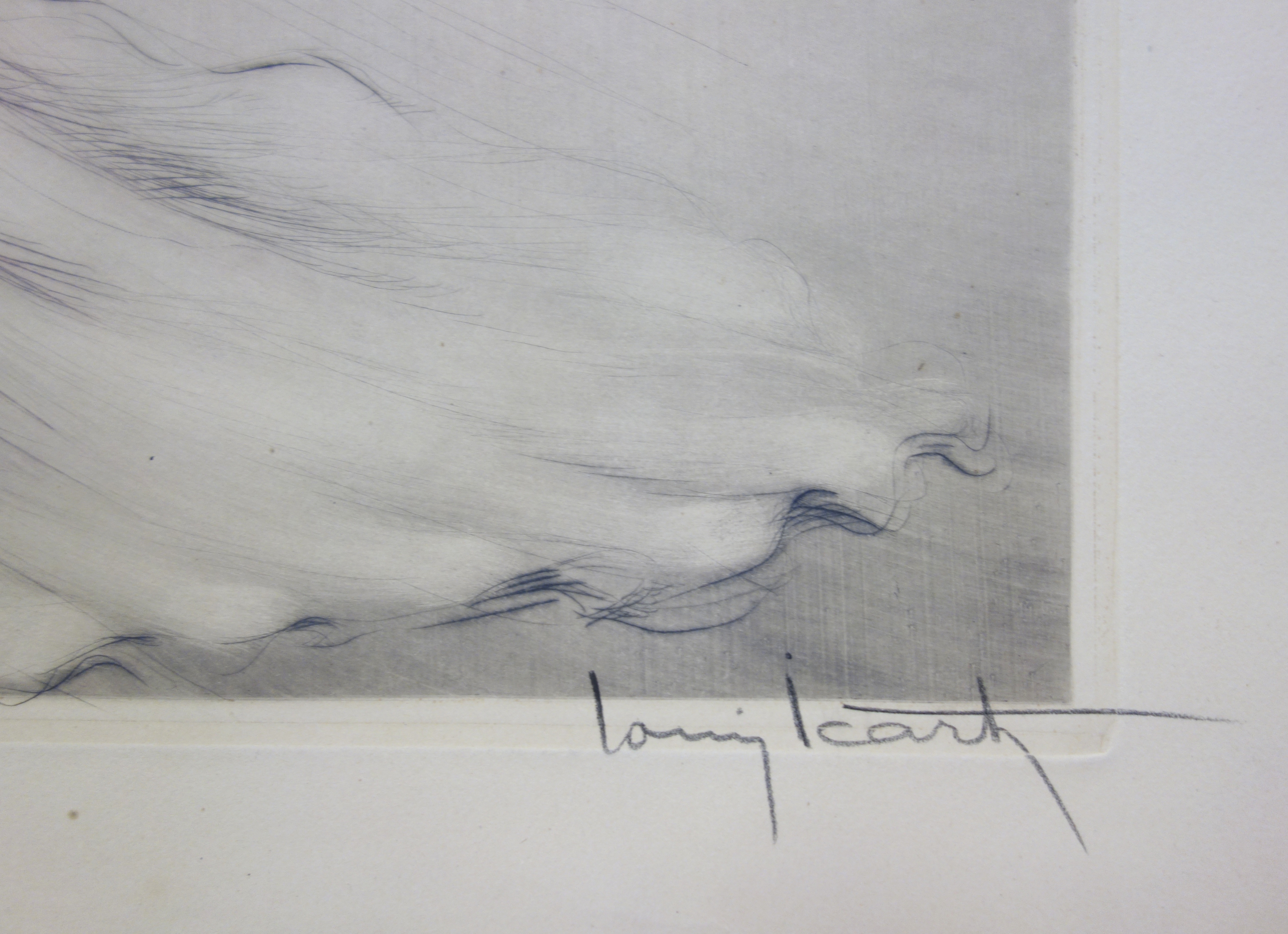 Louis ICART Wisteria, signed engraving Post War & Modern Art Plazzart