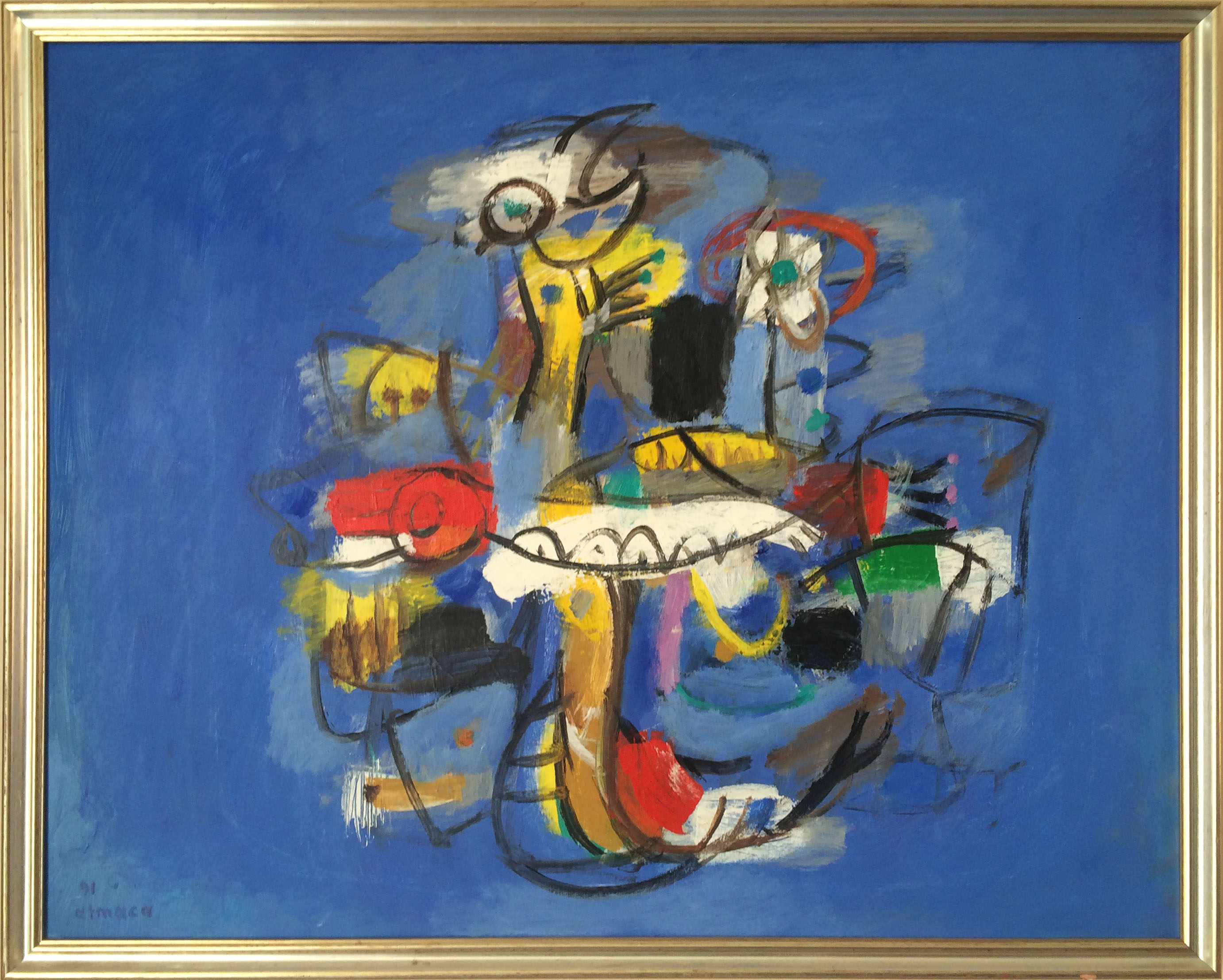 Ali ATMACA - Sans titre, 1991, Peinture signée - Art contemporain ...