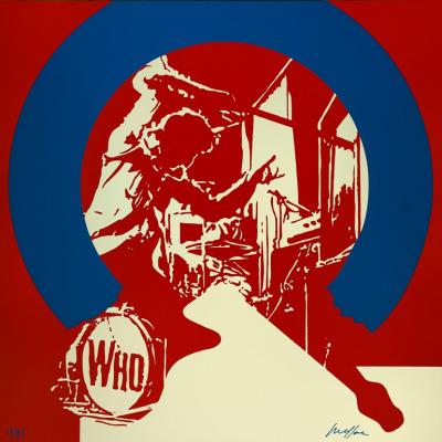 Ivan MESSAC - The Who - Sérigraphie signée 2