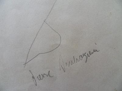 Pierre AMBROGIANI - Hommage à Klimt, dessin original, signé 2