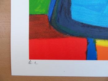 Marcel MOULY - La guitare cubiste, Lithographie signée 2