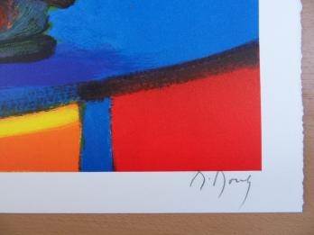 Marcel MOULY - La guitare cubiste, Lithographie signée 2
