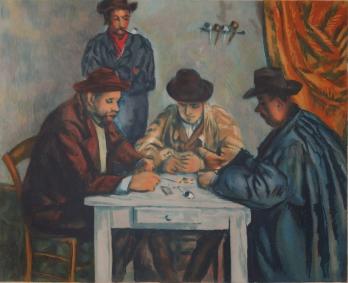 Paul CÉZANNE (d’après) - Les Joueurs de cartes, Gravure 1929 2