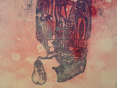 Fred DEUX : Maternité - Lithographie originale signée au crayon 2
