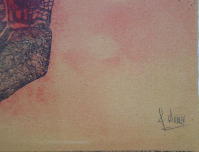 Fred DEUX : Maternité - Lithographie originale signée au crayon 2